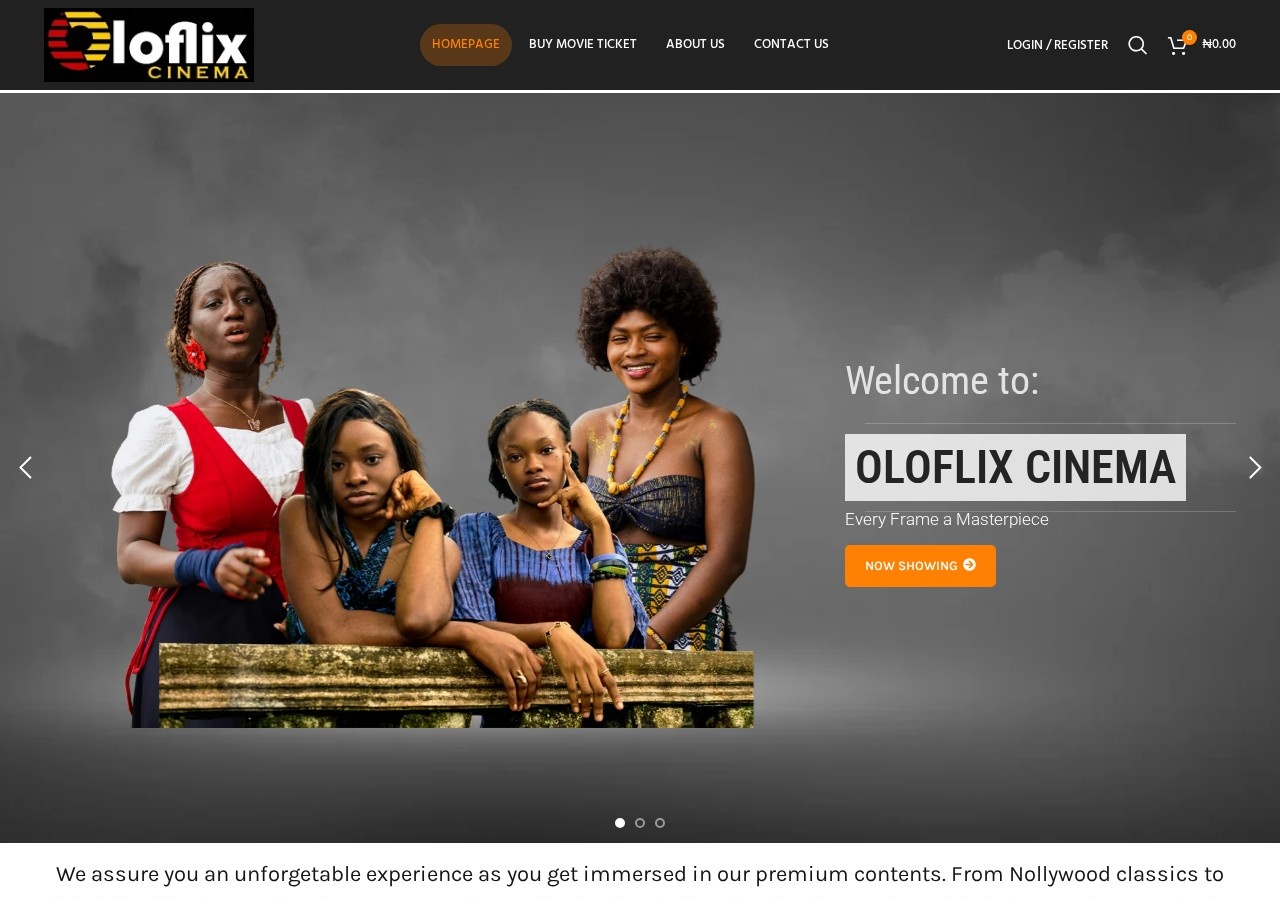 oloflixcinema.com homepage Project screenshot